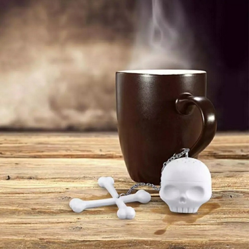 ☠️Cross and Skull Bones ☠️Tea Infuser/Strainer